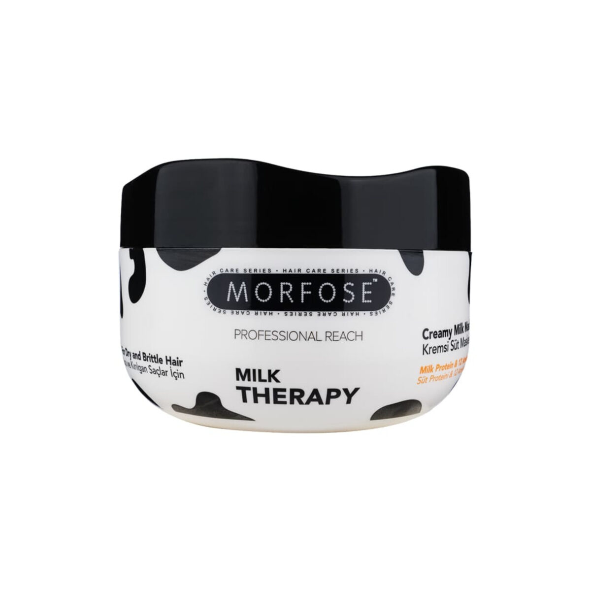 ماسک موی مدل Milk Therapy حجم ۵۰۰ میل اورجینال (واردات قانونی ارسال از منطقه آزاد ارس) | تغذیه و بازسازی عمیق با پروتئین شیر و ۱۲ آمینواسید