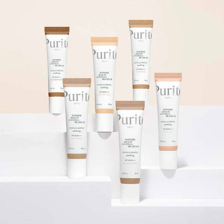 ب ب کرم سنتلا پیوریتو purito شماره 15رنگ Rose Ivory حجم 30 میل