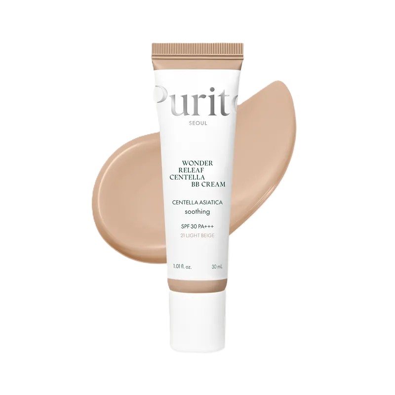 ب ب کرم سنتلا پیوریتو purito شماره 21 رنگ Light Beige حجم 30 میل