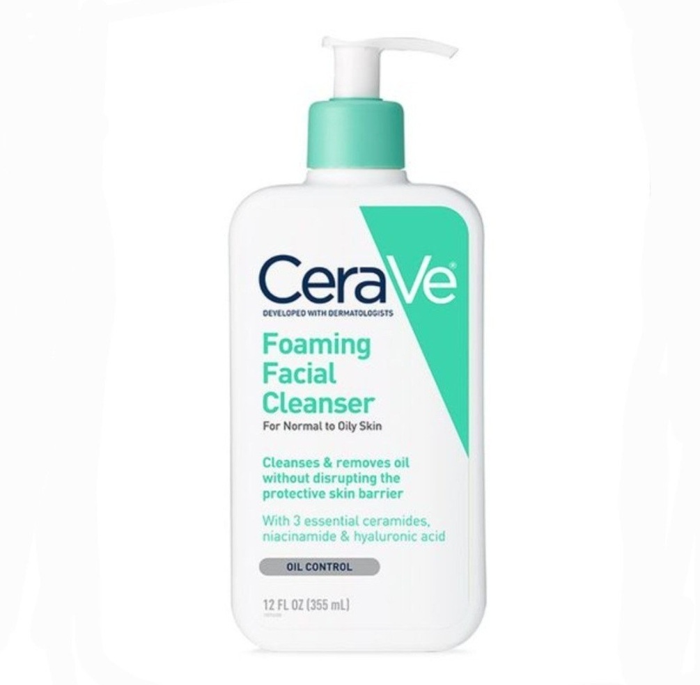ژل شستشو مدل Foaming Facial Cleanser پوست نرمال تا چرب حجم 355 میل