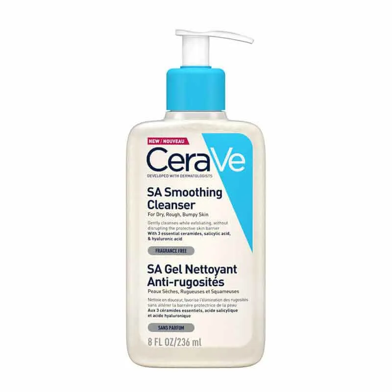 ژل شستشو مدل SA Smoothing Cleanser پوست خشک و زبر حجم 236 میل