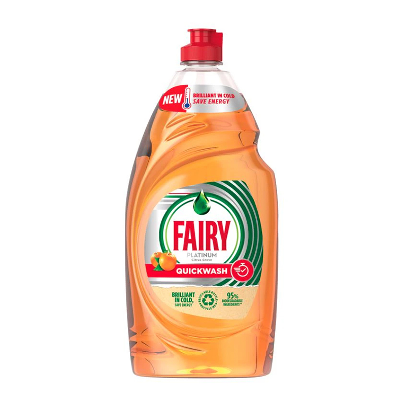 مایع ظرفشویی مدل Platinum Quick Wash رایحه پرتقال ۸۲۰ میل
