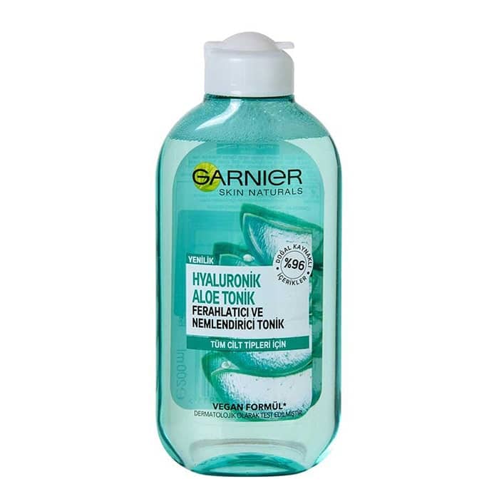 تونر آلوئه ورا گارنیر Garnier پوست نرمال تا مختلط حجم 200 میل