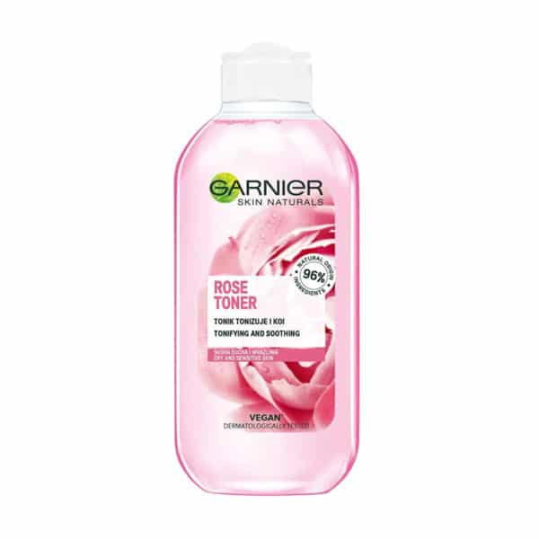 تونر گل رز گارنیر Garnier پوست خشک و حساس حجم 200 میل