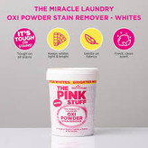 پودر لکهبر و سفیدکننده لباس پینک استاف The Miracle Laundry Oxi Powder Stain Remover for Whites 1kg اروپایی |