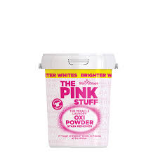 پودر لکه‌بر و سفیدکننده لباس پینک استاف The Miracle Laundry Oxi Powder Stain Remover for Whites 1kg اروپایی |